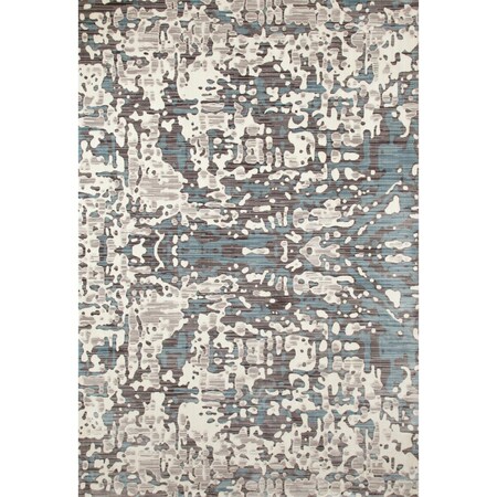 Art Carpet 8 X 11 Ft. Titanium Collection Topography Woven Area Rug, Linen 841864116430